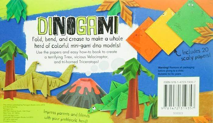 DINOGAMI HOW TO BOOK OF AWESOME IDEAS