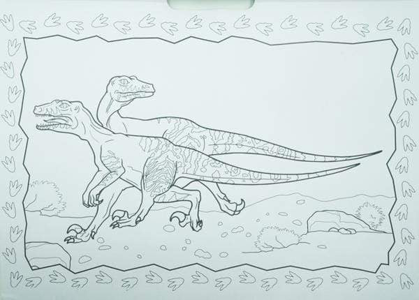 Dinosaur Artist Pad