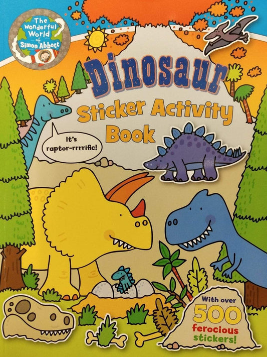 Dinosaur Sticker Activity Book