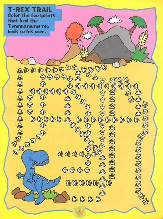 Dinosaurs A Press-Out-And-Create Sticker Activity