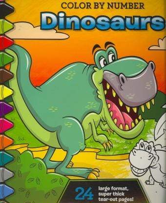 Dinosaurs Color by Number