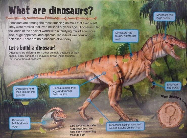 Dinosaurs Lift-the-Flap Book