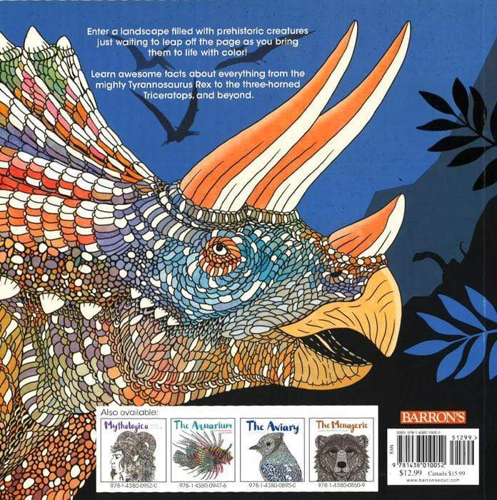 Dinosaurs To Color And Facts To Discover