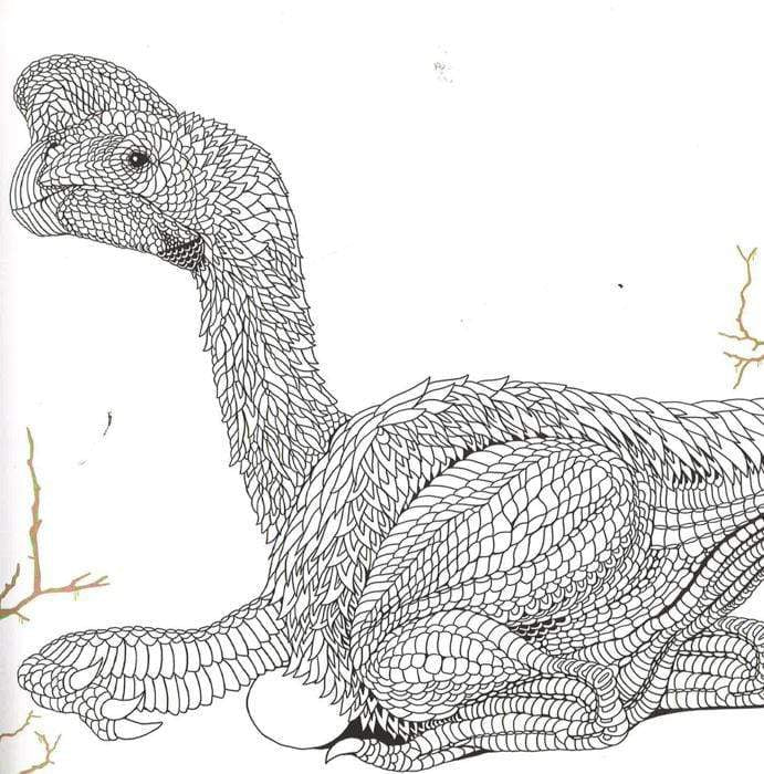 Dinosaurs To Color And Facts To Discover