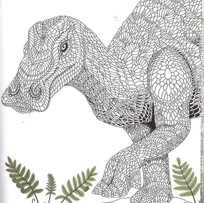 Dinosaurs To Color And Facts To Discover