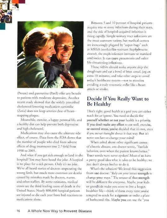 Disease Free: Proven Ways To Prevent Common Health Conditions (Hb)