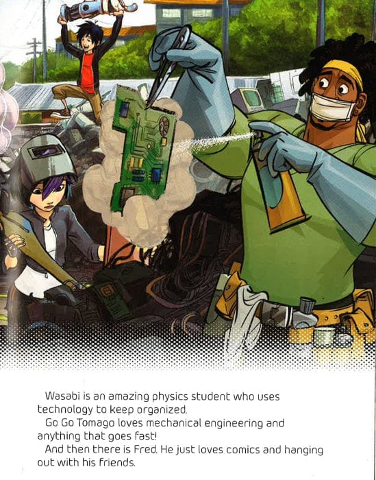 Disney Big Hero 6 Hiro's Superhero Files