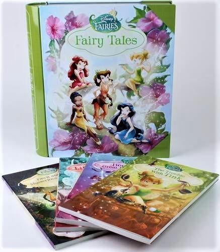 Disney Fairies: Fairy Tale Shaped Tin (4 Books)