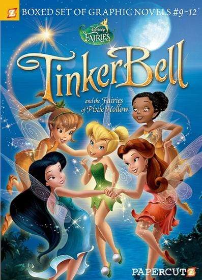 Disney Fairies: Tinker Bell and the Fairies of Pixie Hollow Box Set (4 Books)