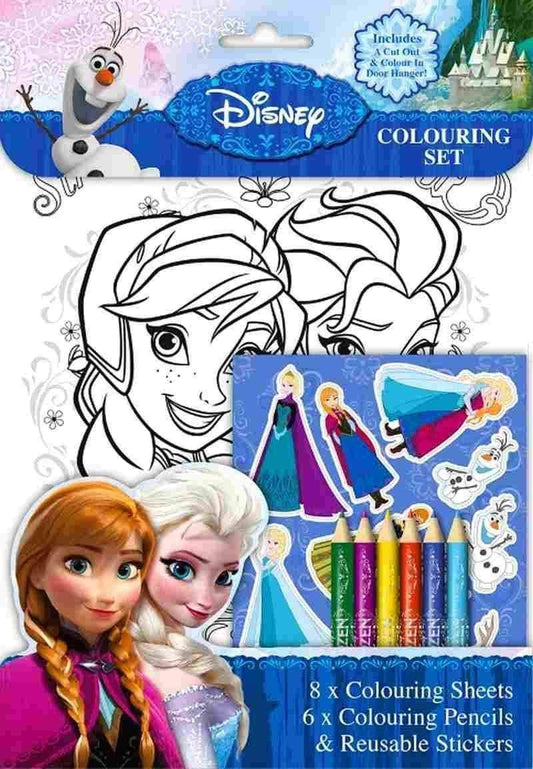 Disney Frozen Colouring Set