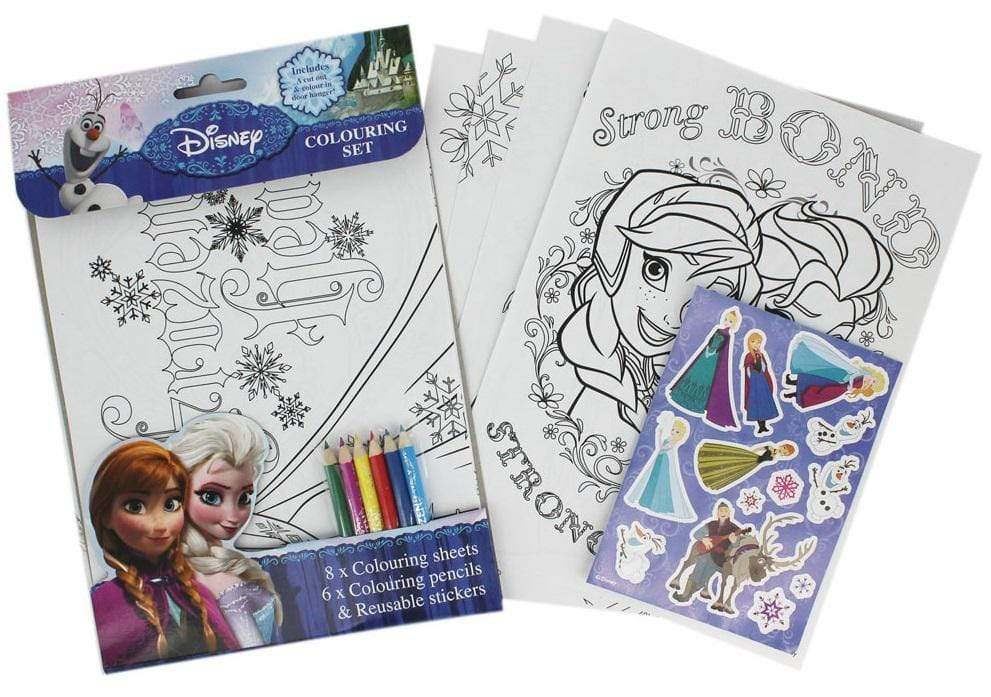Disney Frozen Colouring Set