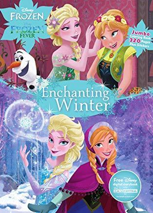 Disney Frozen Enchanting Winter: Jumbo Coloring Book Plus Stickers