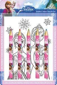 Disney Frozen: Jumbo Colour Pencil Set