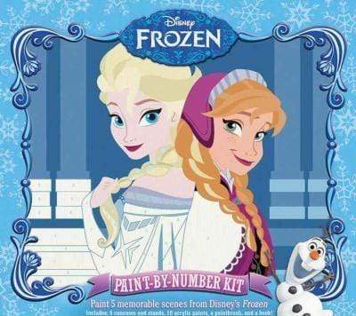 Disney: Frozen Paint by Number Kit: Paint Your Favorite Scenes!