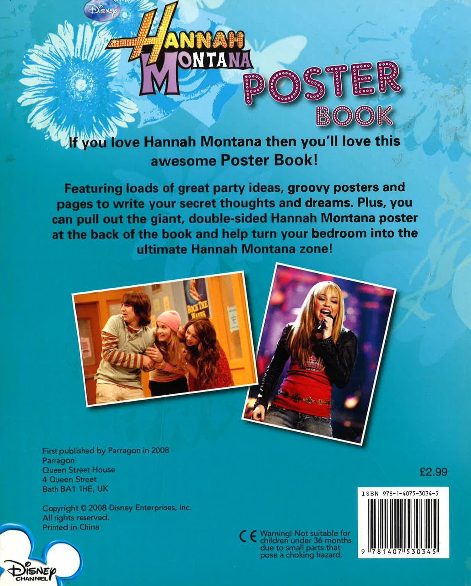 Disney "Hannah Montana" Poster Book