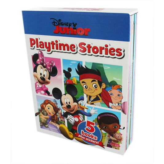 Disney Junior Playtime Stories - 5  Books Plus Sticker