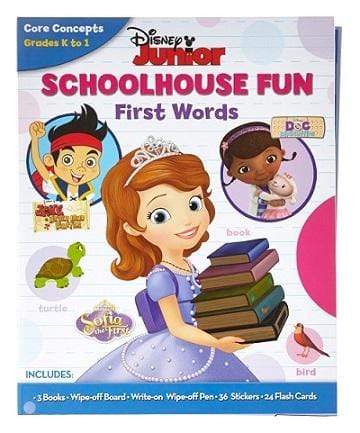 Disney Junior: Schoolhouse Fun First Words (HB)