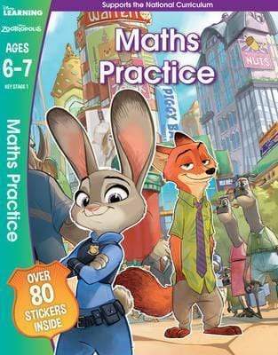 DISNEY LEARNING: ZOOTROPOLIS- MATHS PRACTICE AGES 6-7