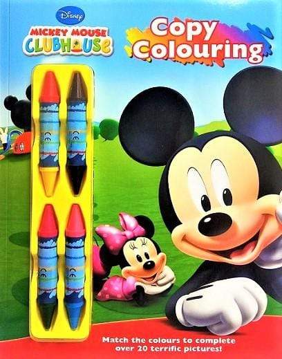 Disney Mickey Mouse Clubhouse: Copy Colouring Book