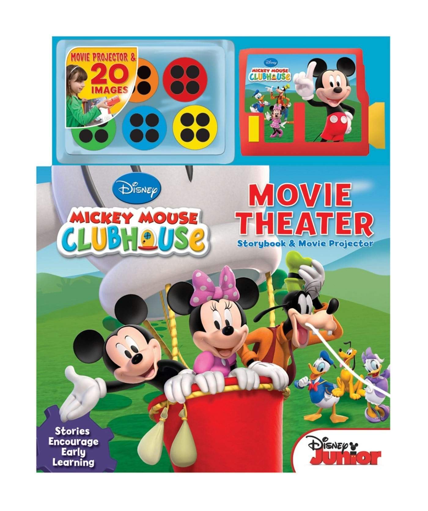 Disney Mickey Mouse Clubhouse: Movie Theater - Storybook And Movie Projector