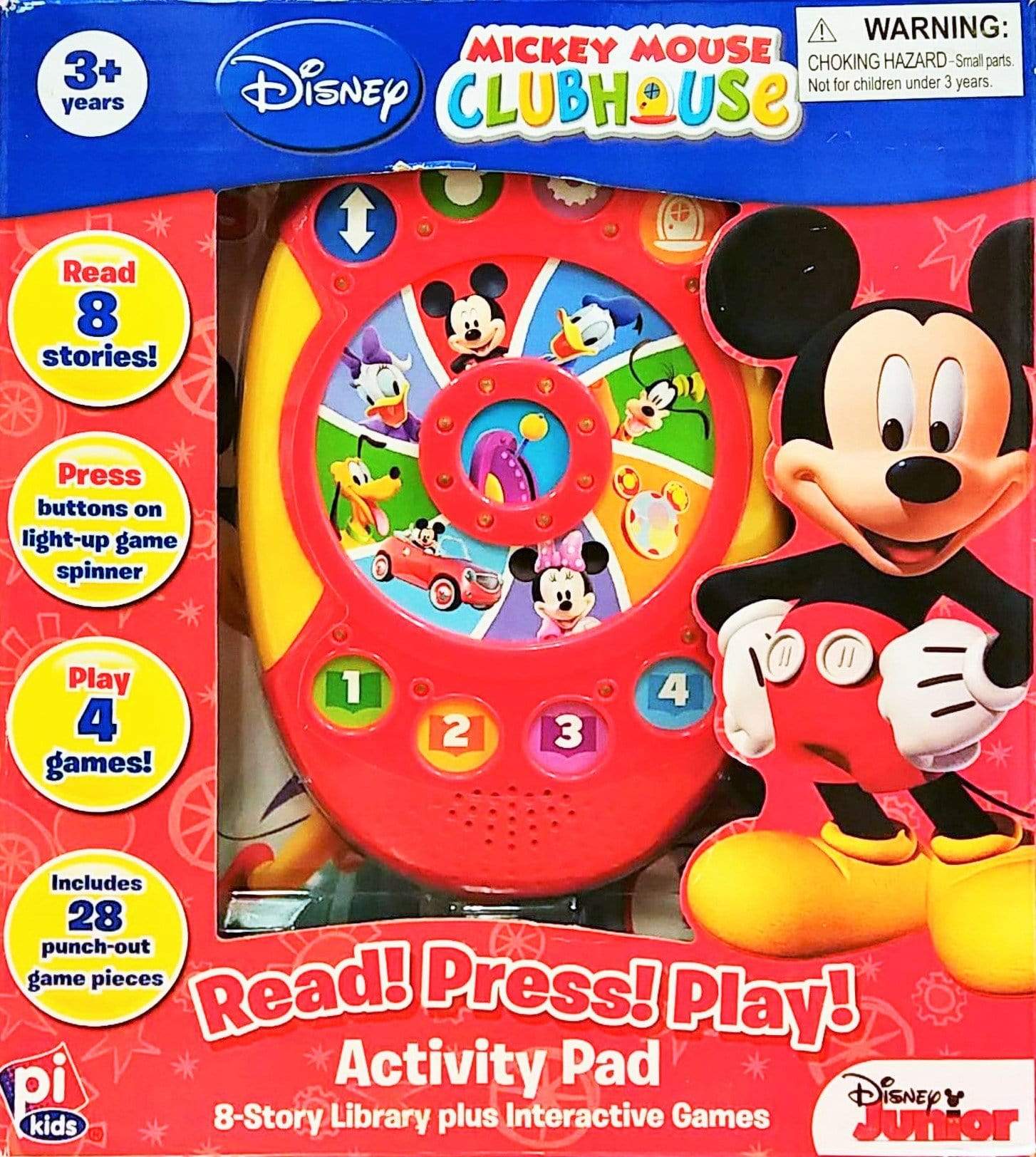 Disney Mickey Mouse Clubhouse: Read! Press! Play!