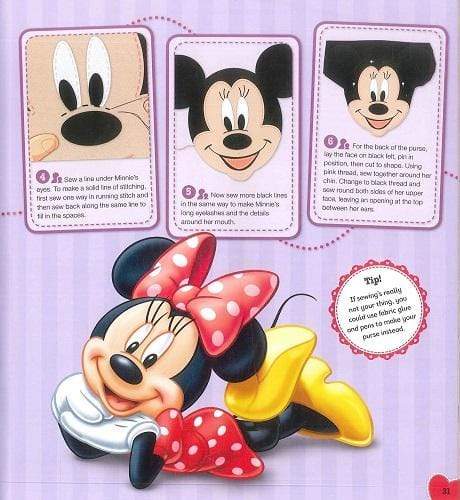 Disney Minnie Crafts: Over 30 Minnie Project Ideas to Make and Create