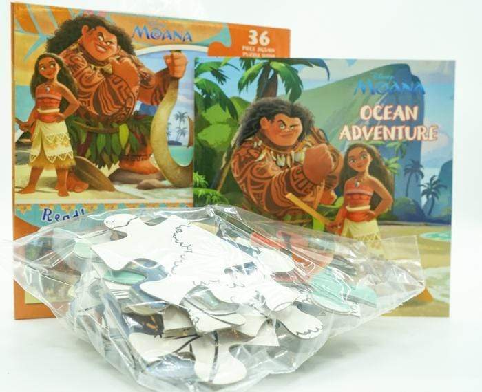 Disney Moana Ocean Adventure: Storybook And 2-In-1 Jigsaw Puzzle