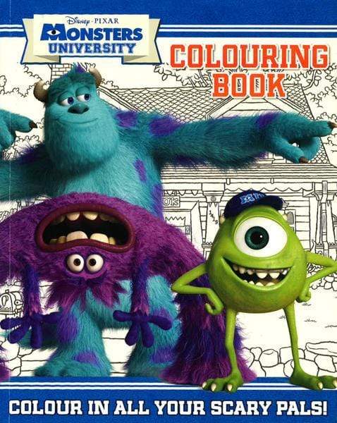 Disney Monsters University Colouring Book