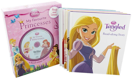 Disney My Favourite Princesses: 5 Read-along Stories With CD (HB)