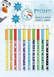 Disney Olaf's Frozen Adventure: Pencils with Pencil Grips