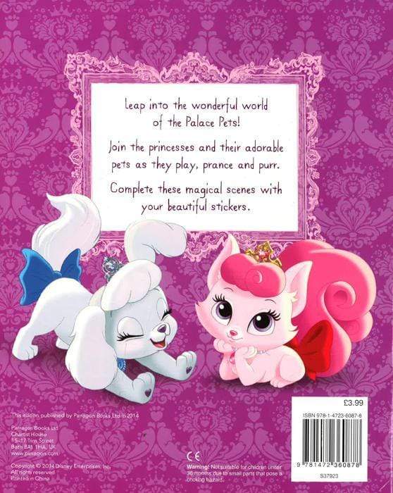 Pets Sticker Scenes Disney Palace Pets Sticker Scenes: Over 40 Stickers! – BookXcess