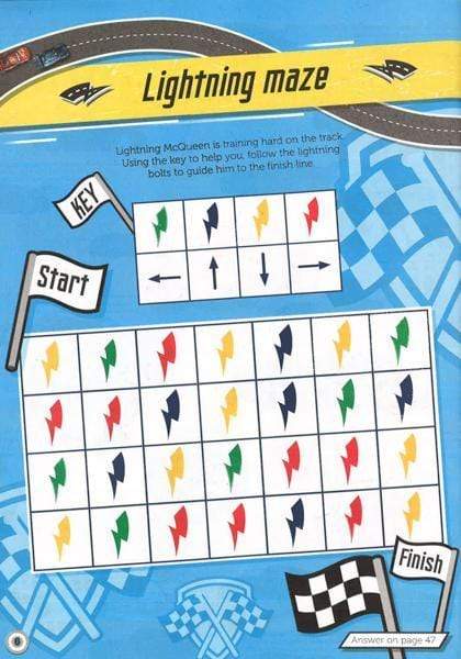 Disney Pixar Cars 3 Race On!: 2 Collectible Trading Cards Included (Activity Book)