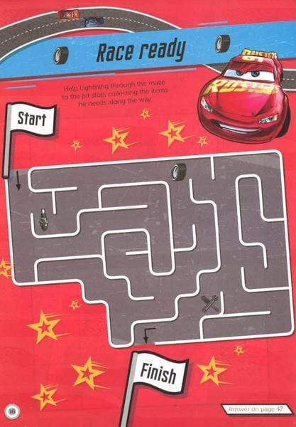Disney Pixar Cars 3 Race On!: 2 Collectible Trading Cards Included (Activity Book)