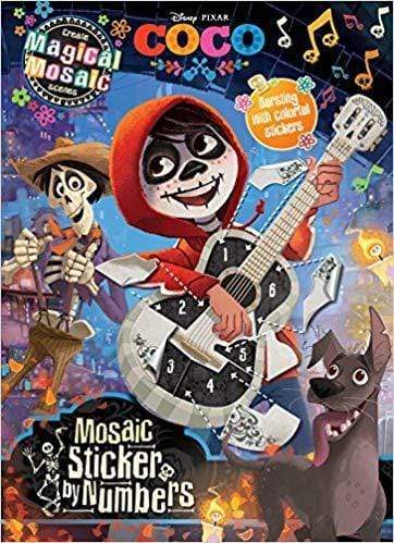 Disney Pixar Coco: Mosaic Sticker by Numbers