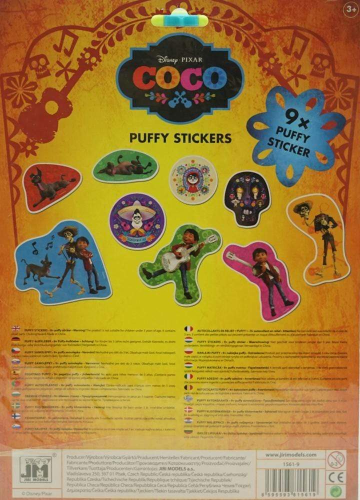 Disney Pixar Coco: Puffy Stickers