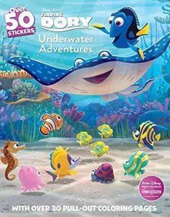 Disney Pixar Finding Dory Underwater Adventures Coloring Floor Pad