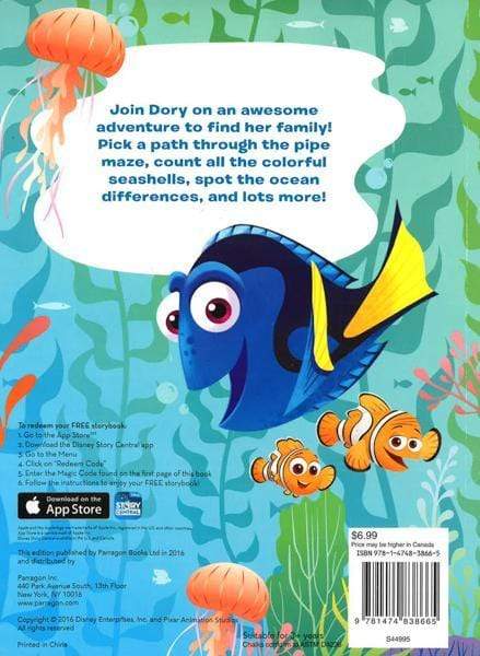 Disney Pixar Finding Dory: Unforgettable Activities