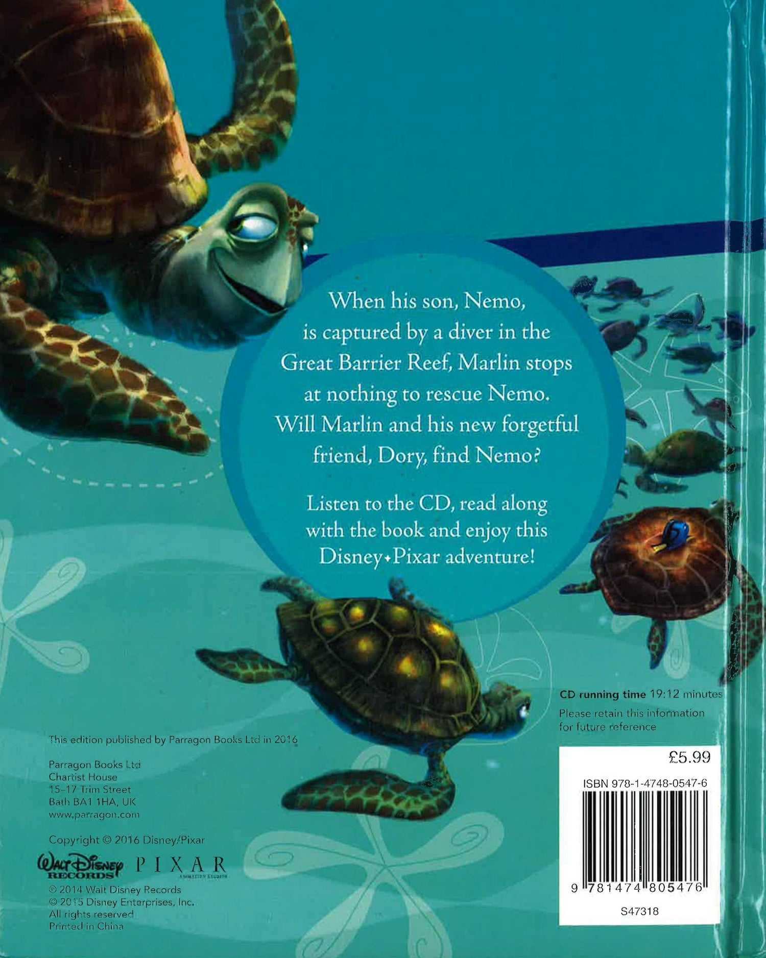 Disney Pixar Finding Nemo – BookXcess