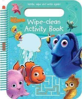 Disney Pixar Finding Nemo: Wipe,Clean Activity Book