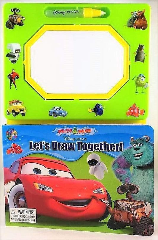 Disney Pixar: Let's Draw Together! (Write And Draw)