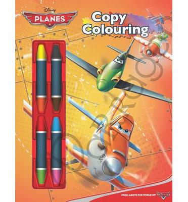 Disney Planes : Copy Colouring