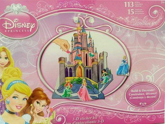 Disney Princess: 3-D Sticker Kit