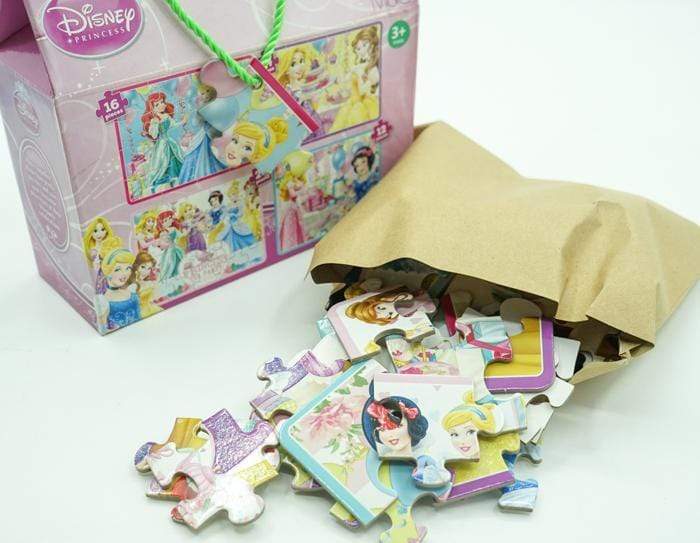 Disney Princess 4 In 1 Puzzle