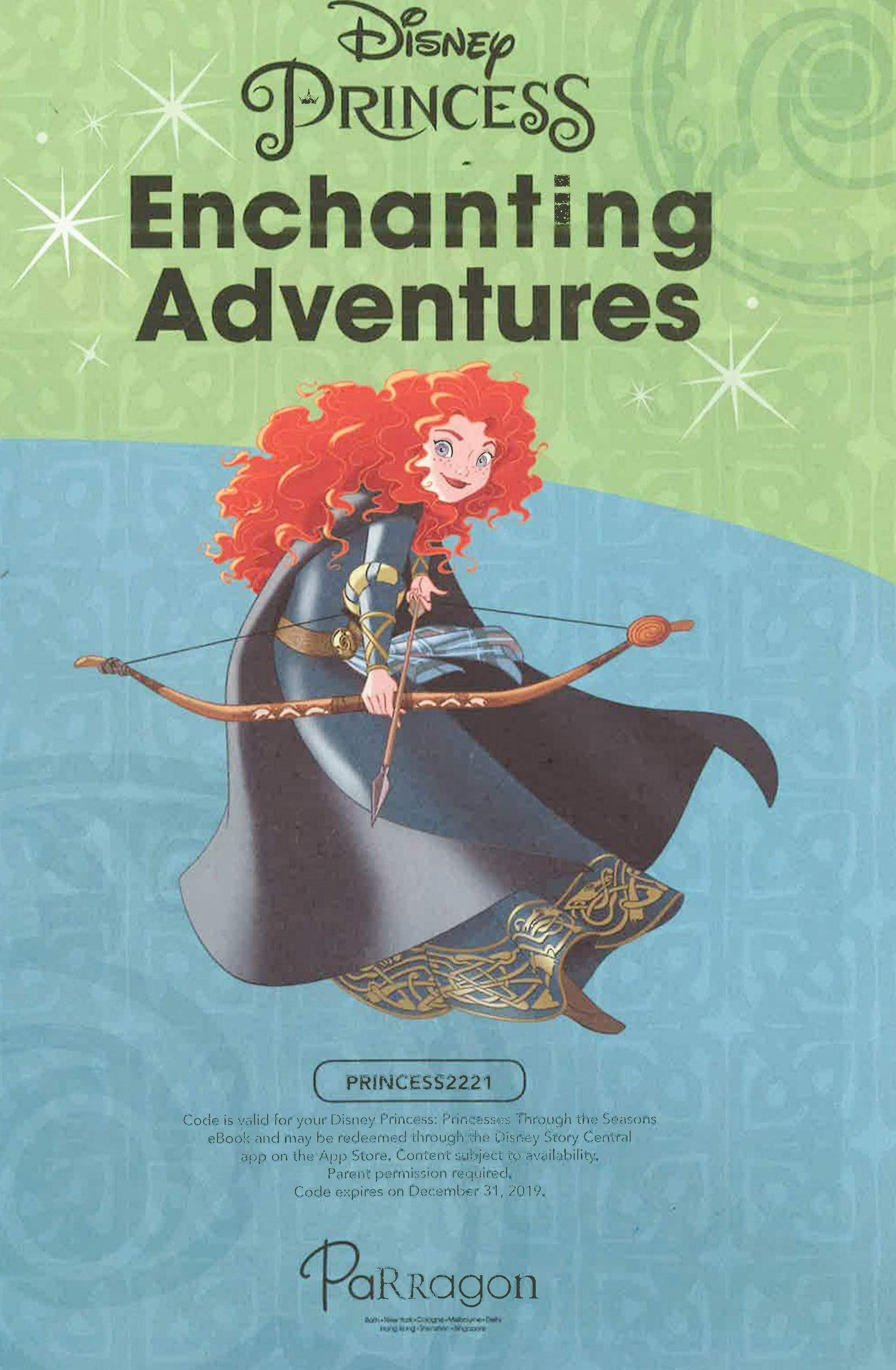 Disney Princess: 500 Big Stickers Enchanting Advetures