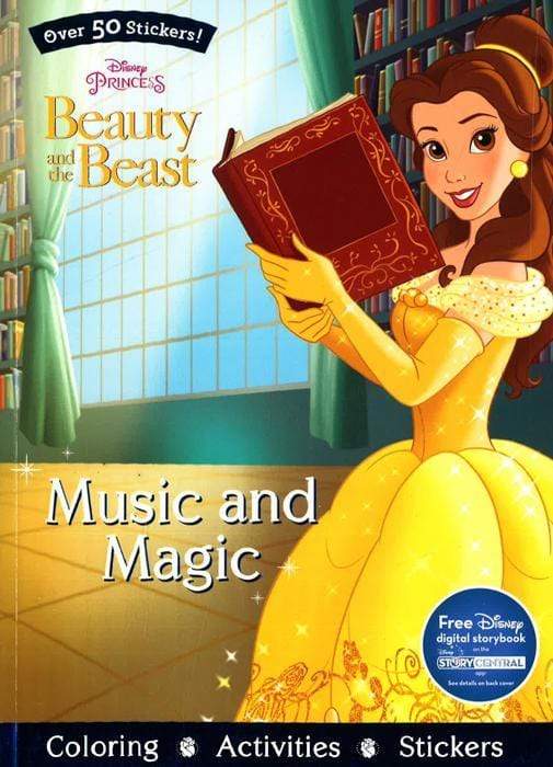 Disney Princess Beauty And The Beast Music And Magic: Over 50 Stickers!
