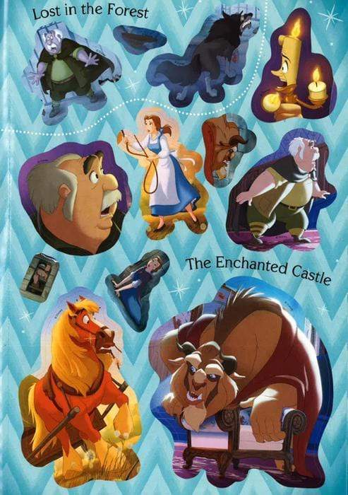 Disney Princess Beauty And The Beast Music And Magic: Over 50 Stickers!