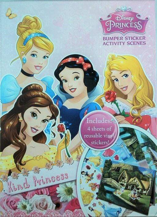 Disney Princess: Bumper Sticker Activity Scenes – BookXcess