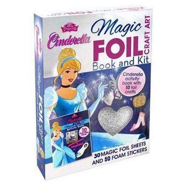 Disney Princess: Cinderella Magic Foil  Book and Kit - Craft Art