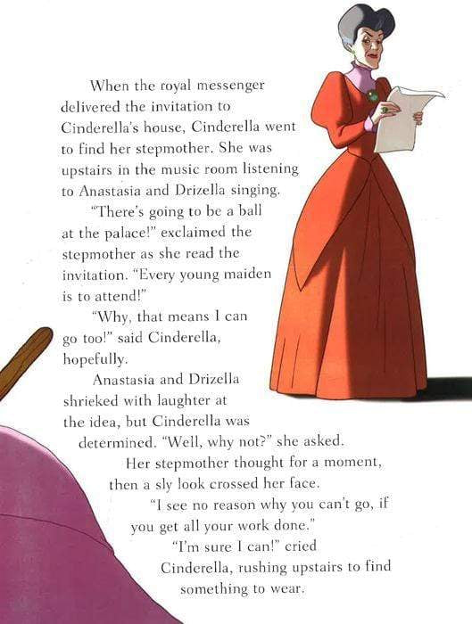 DISNEY PRINCESS CINDERELLA MAGICAL STORY