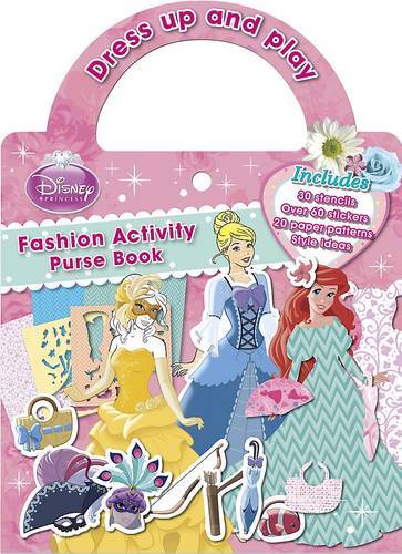 Disney Princess Fashion Activity Purse Book